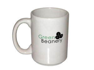 Green Beanery mugs and cups