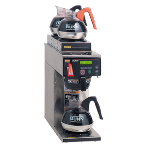 Bunn 12-cup Automatic Coffee Brewer with LCD and 3 lower warmers (AXIOM-15-3T)
