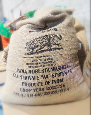 Unroasted - Indian Robusta Parchment Kaapi Royale SC18