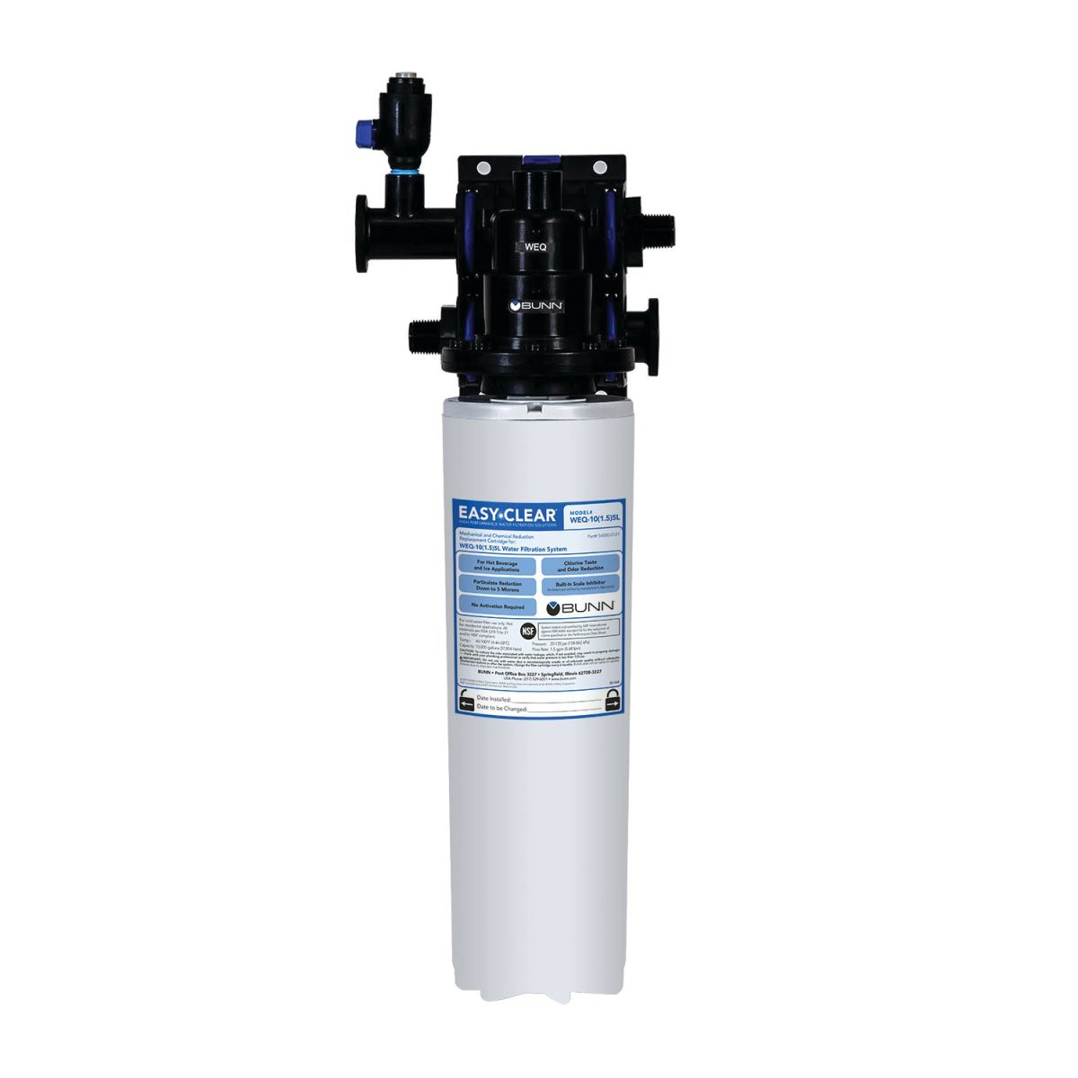 Bunn Water Filter, WEQ-10 (1.5) 5L (Head and Cartridge)