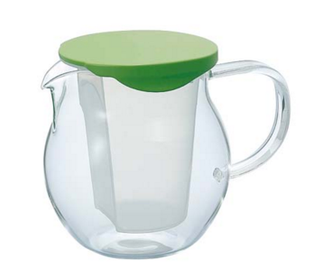 Hario Cha Cha Flaty Tea Pot - Olive Green