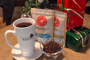 A FREE Set of Six 16 oz Green Beanery Mugs with every $100 purchase of coffee