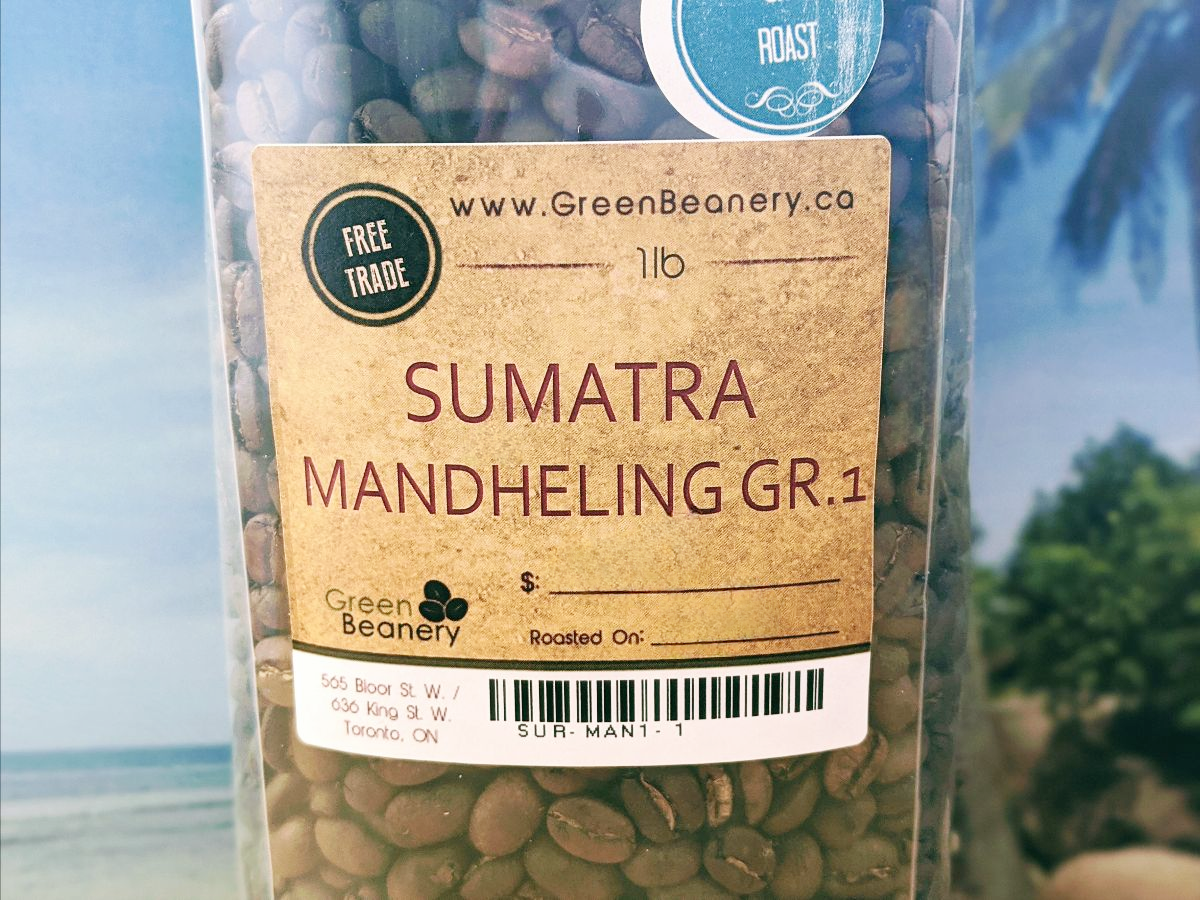 Roasted - Sumatra Mandheling GR1 (Coffee of the Week)