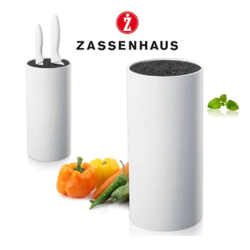 Zassenhaus - Knife Holder Block in white finish