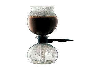 Bodum Pebo  Vacuum Coffee Maker, 8 Cup, 1.0 L, 34 Oz, Black