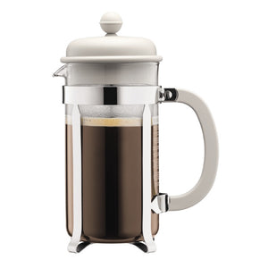 Free French press with purchase of coffee credits!