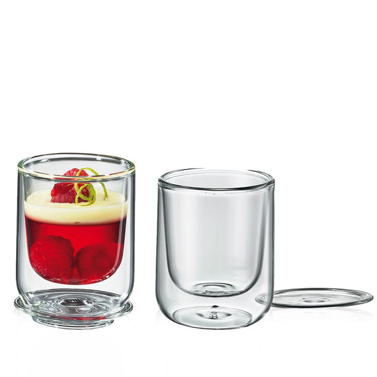 Cilio Dessert Glass Set w/ Lid
