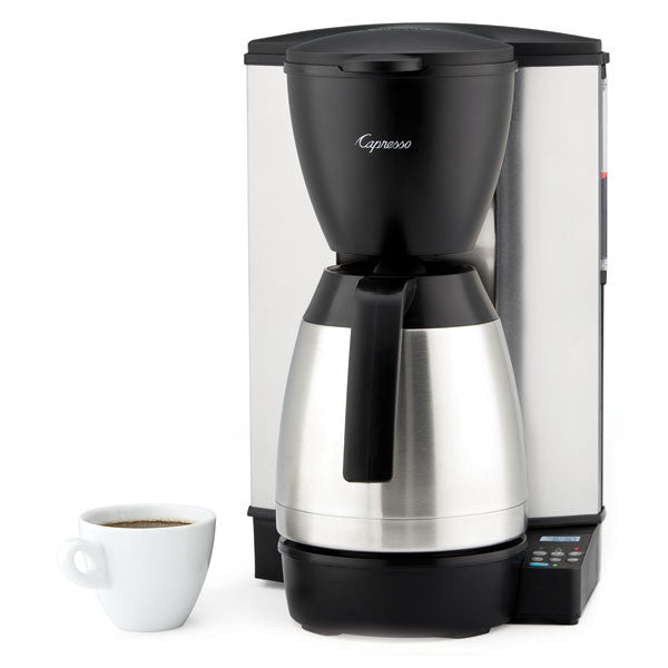 Capresso MT600 Automatic Drip Coffee Brewer with Stainless Steel Thermal Carafe, 10-Cup (1.4 L, 47 oz) - DISCONTINUED