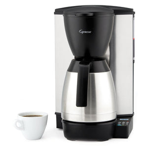 Capresso MT600 PLUS Automatic Drip Coffee--DISCONTINUED Brewer with Stainless Steel Thermal Carafe, 10-Cup (1.4 L, 47 oz)