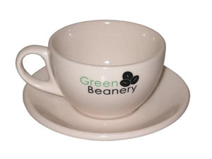 Green Beanery mugs and cups