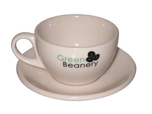 Green Beanery saucers