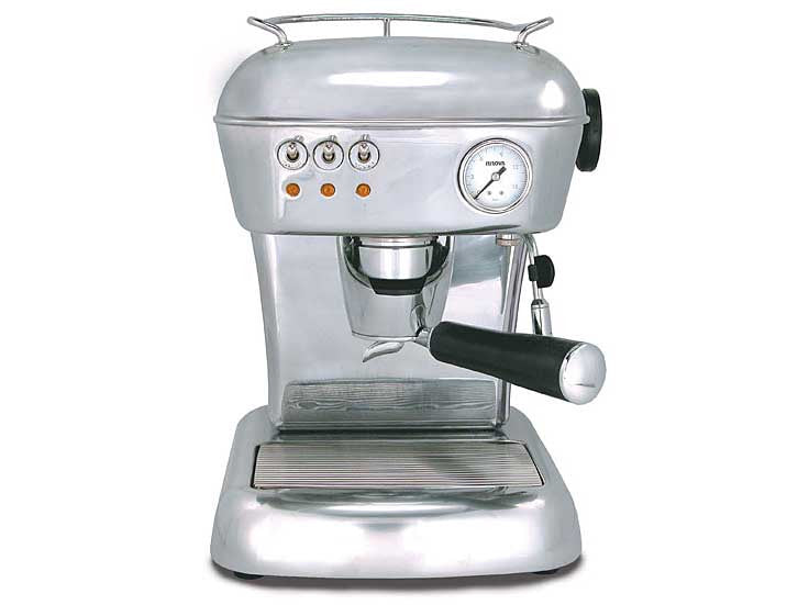 Ascaso Dream Fixed Filter  Polished Aluminum Espresso Machine