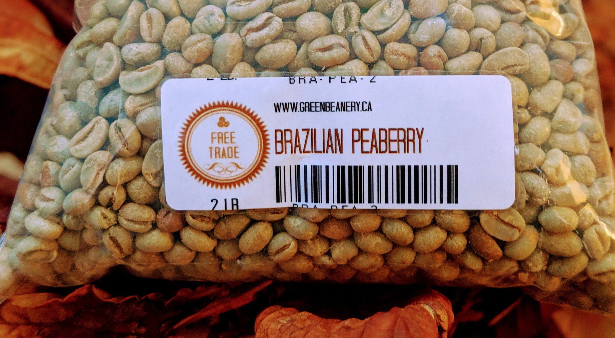 Unroasted - Brazilian Peaberry