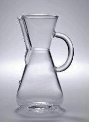 Chemex Glass Handle 3 Cup "Pint" Pourover Coffeemaker (444ml/15oz)
