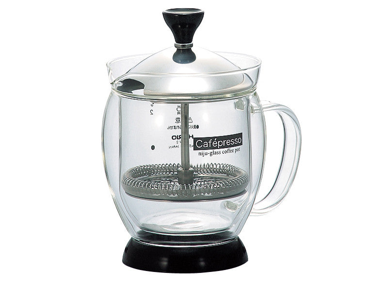 Hario Cafepresso French Press with Double Walled Glass, 240ml/8oz