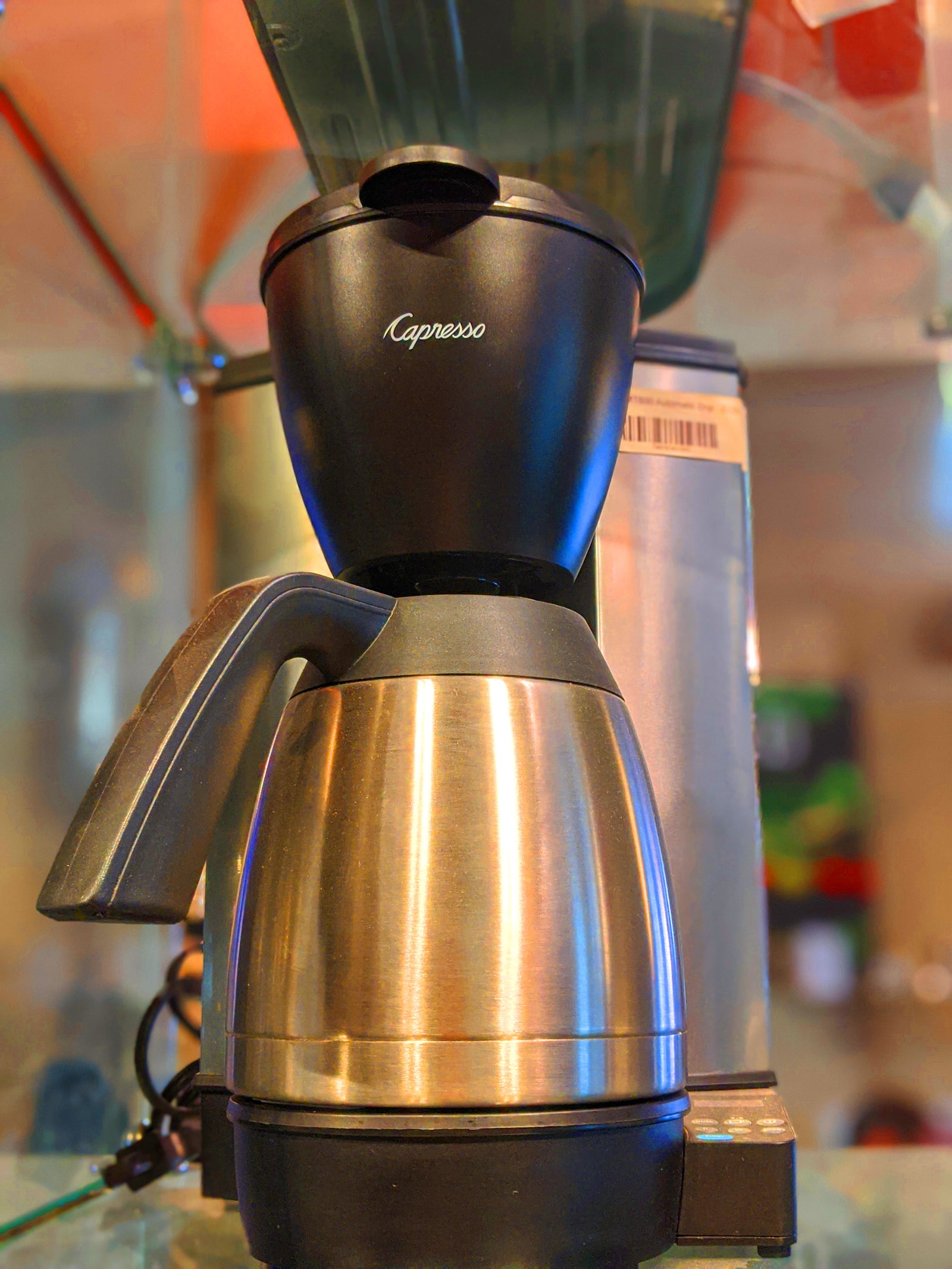 Capresso MT600 PLUS Automatic Drip Coffee--DISCONTINUED Brewer with Stainless Steel Thermal Carafe, 10-Cup (1.4 L, 47 oz)