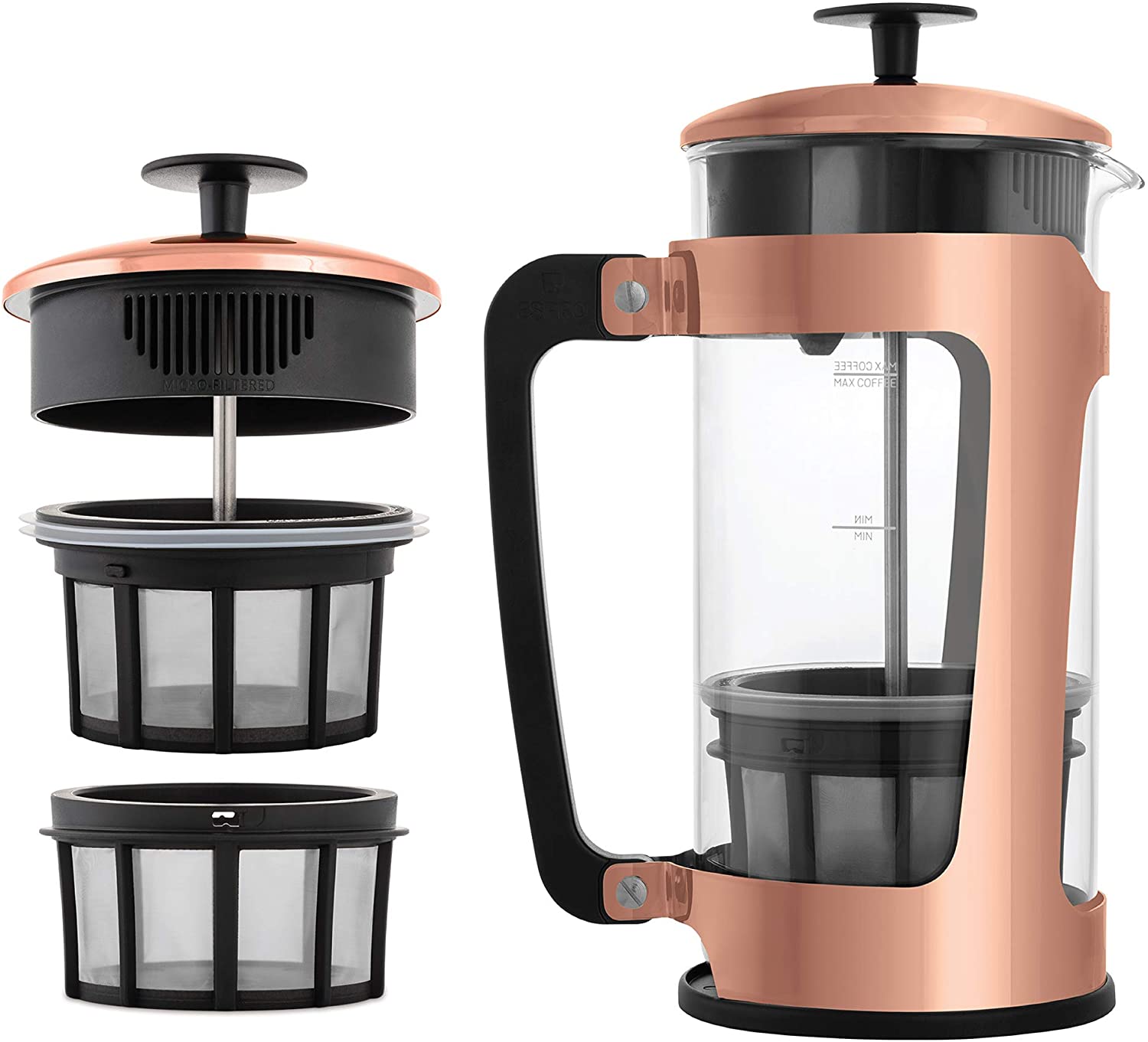 Espro P5 Coffee Press 32 oz Green Beanery