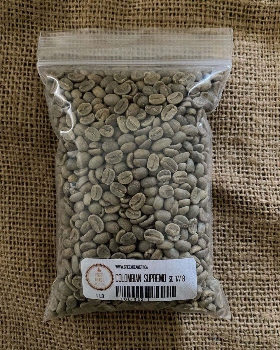 Unroasted - Colombian Supremo SC 17/18