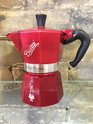 Bialetti 6 Cup Red Moka Colour