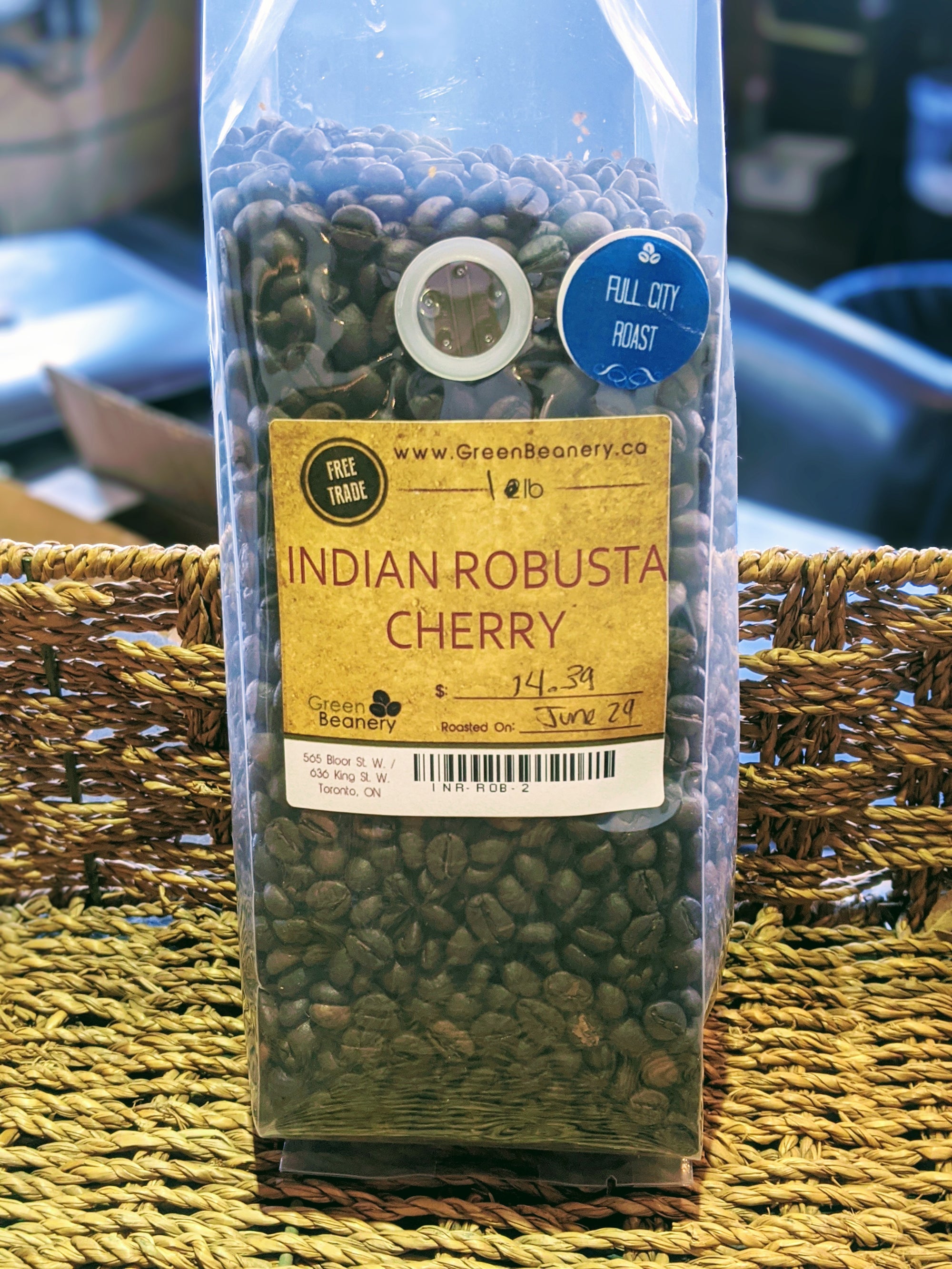 Roasted - Indian Robusta Cherry AA