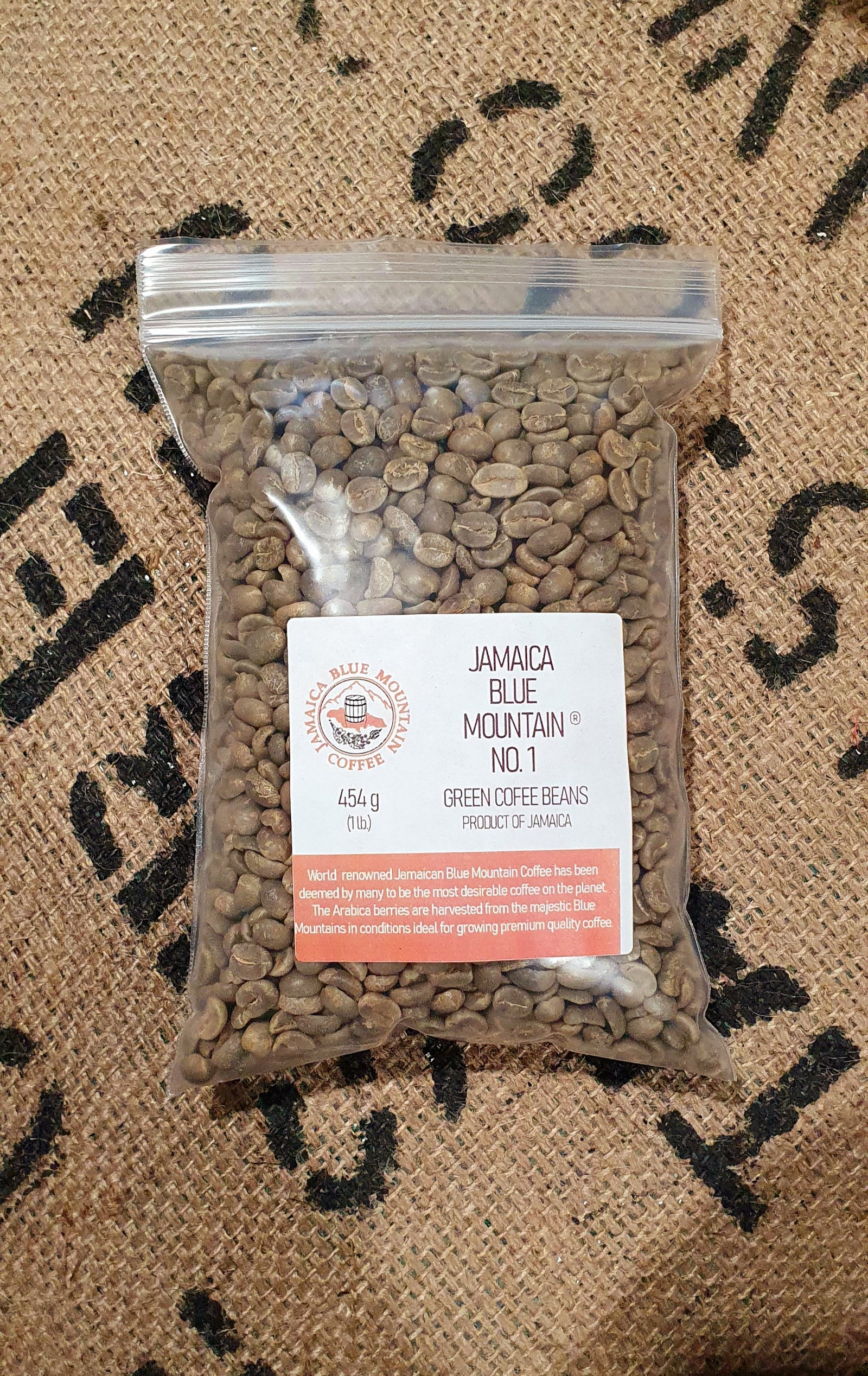 Unroasted - Jamaica Blue Mountain Clydesdale Estate