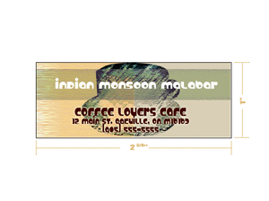 Custom Coffee Labels - Make your own!