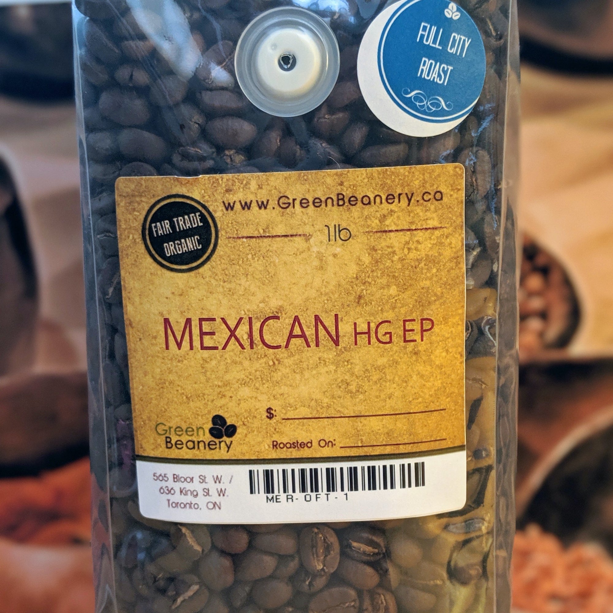 Roasted - Mexican Chiapas HG EP Fair Trade Organic (Coffee of the Week)