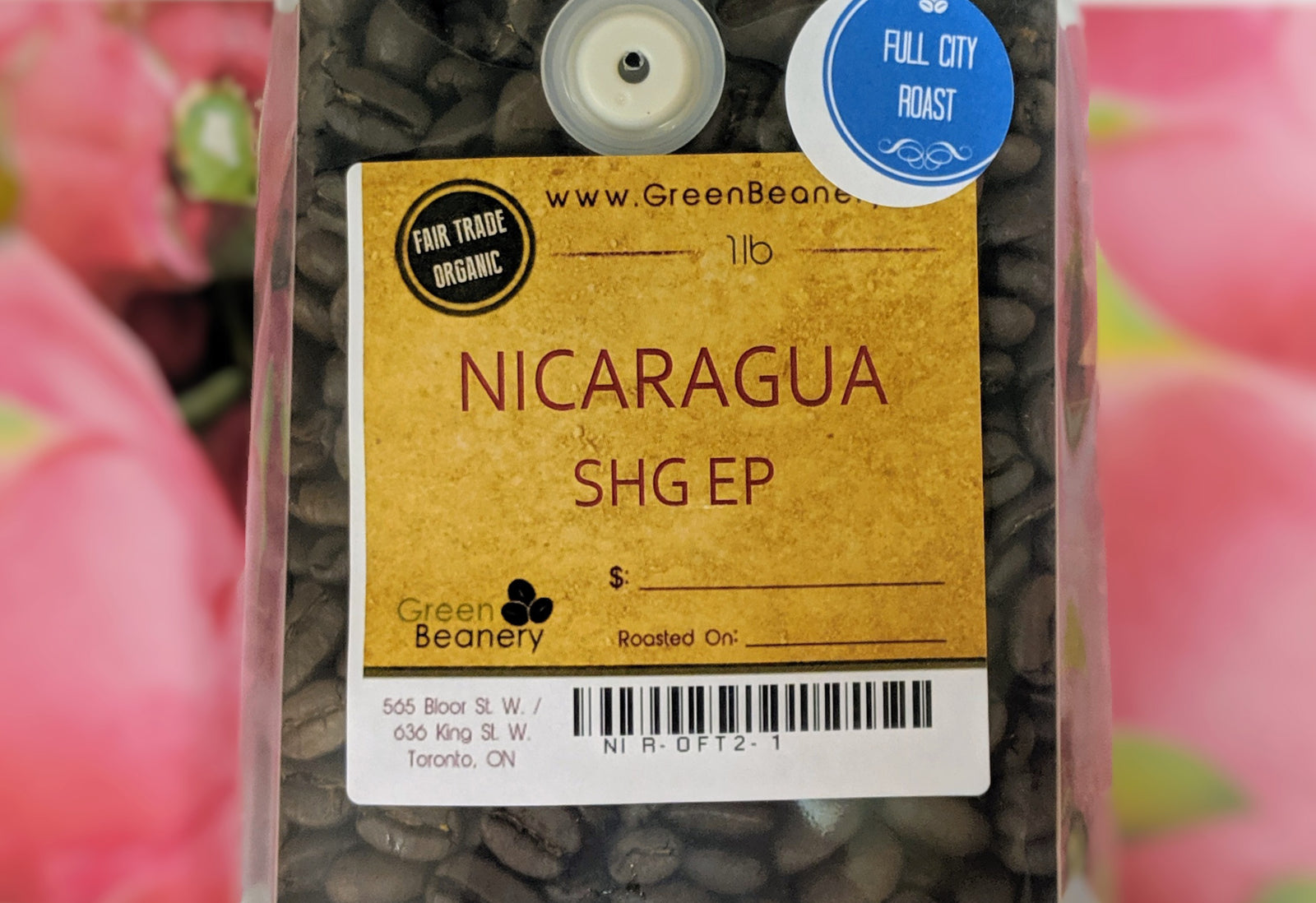 Roasted - Nicaragua Fair Trade Organic SHG EP