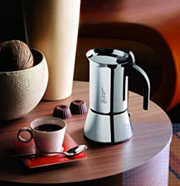 Bialetti Venus Stainless Steel Stovetop Espresso Maker