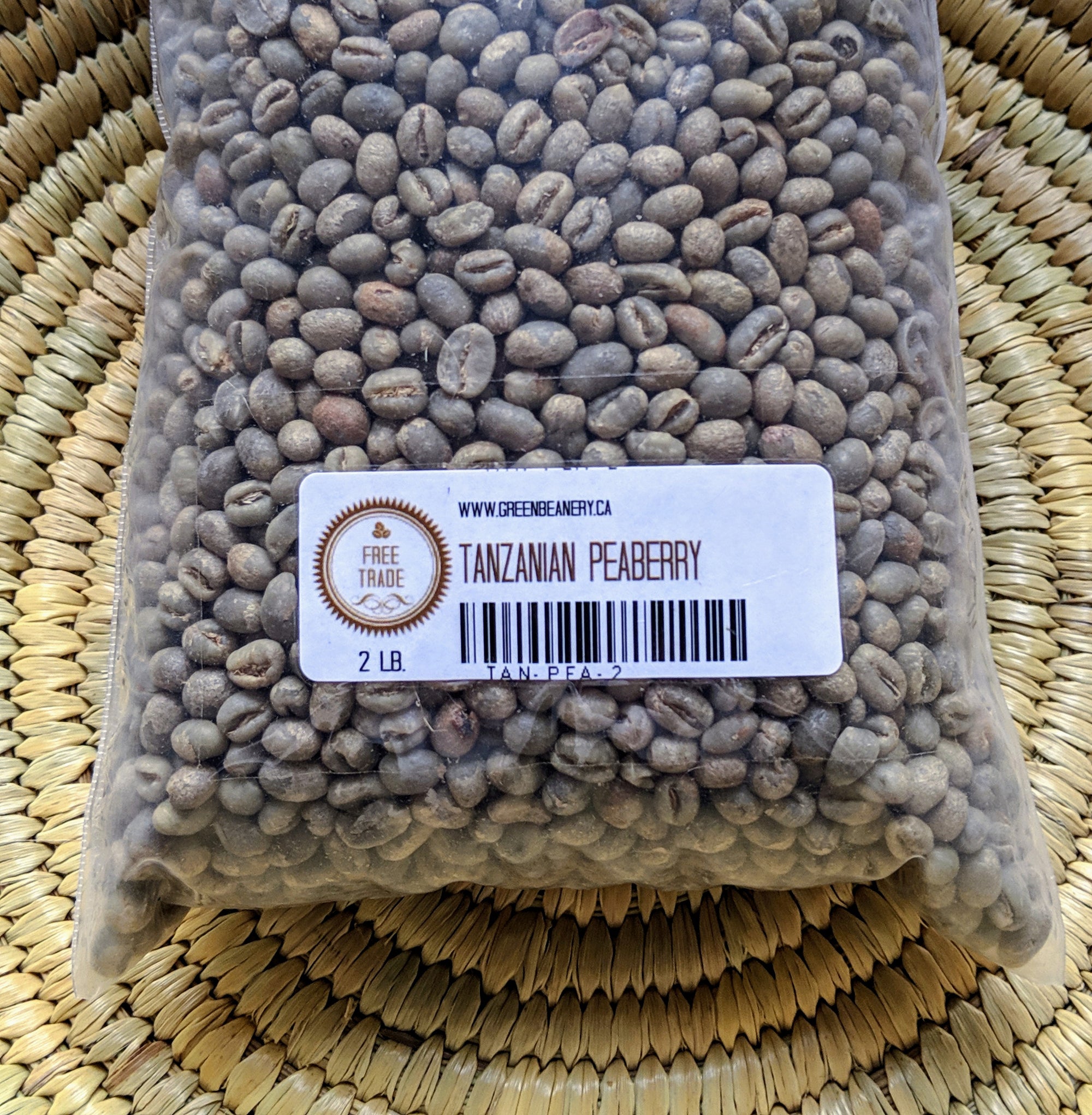 Unroasted - Tanzanian Peaberry (Coffee of the Week)