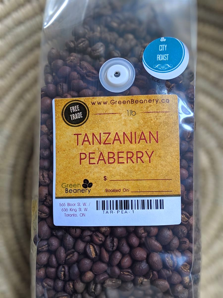 Roasted - Tanzanian Peaberry (Coffee of the Week)