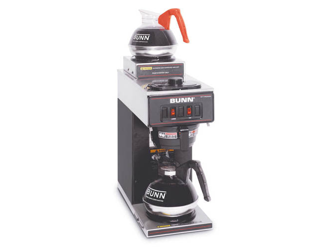 Bunn VP17-2, Coffee Brewer with 2 Warmers Black