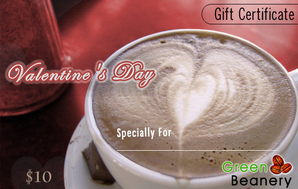 Valentine's Day Gift Certificates