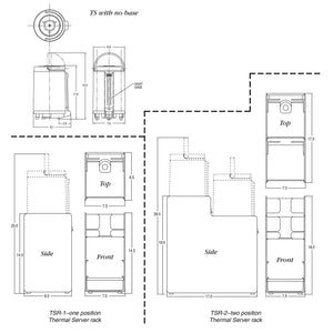 Bunn, Thermal Server Rack, TSR-1