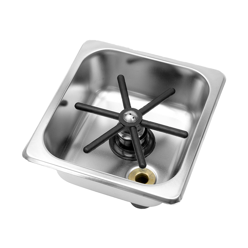 Flush Mount Frothing Pitcher Rinser