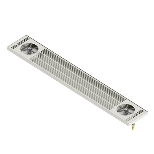 Double Side Spray Rinser Drip Tray - 45″ x 7″