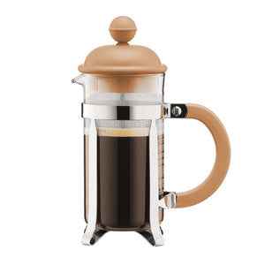 Free French press with purchase of coffee credits!