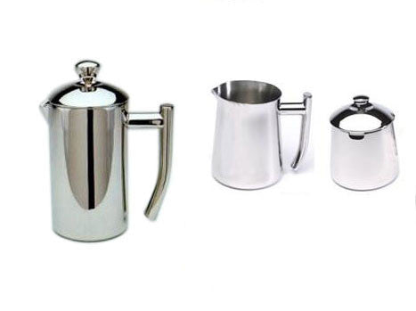 Frieling Set - Stainless French Press, 17oz/500ml (3-4 cups)