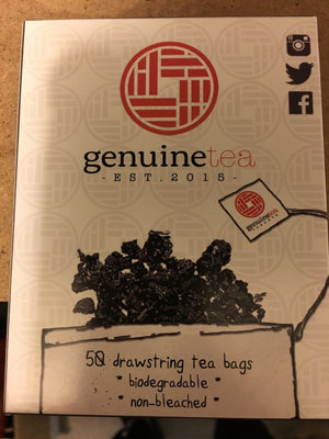 Drawstring tea bags