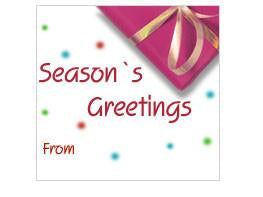 Custom Holiday Labels (12 per Sheet)