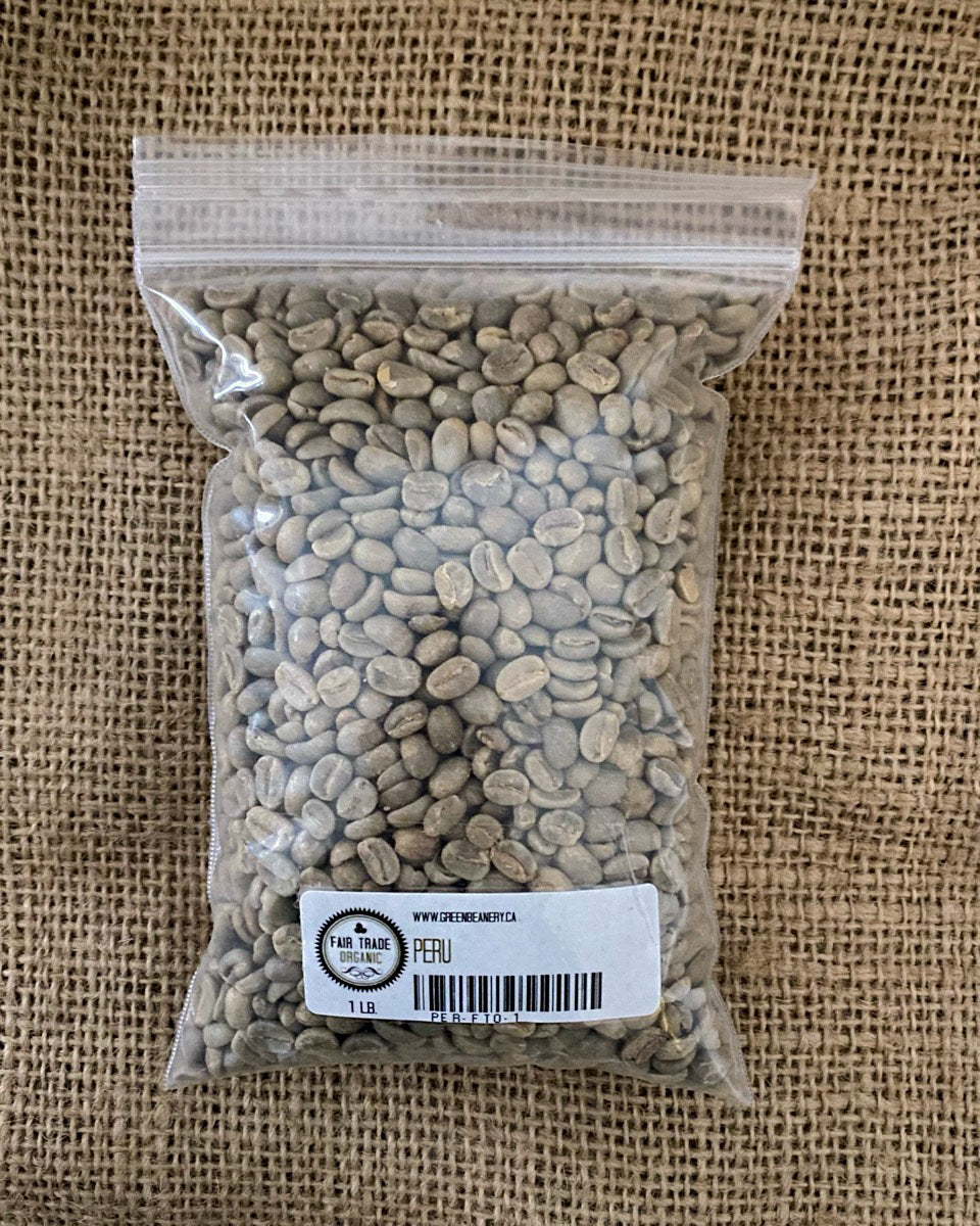 Unroasted - Peru Fair Trade Organic HB MCM