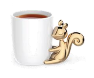Bialetti Gold Squirrel Dishware